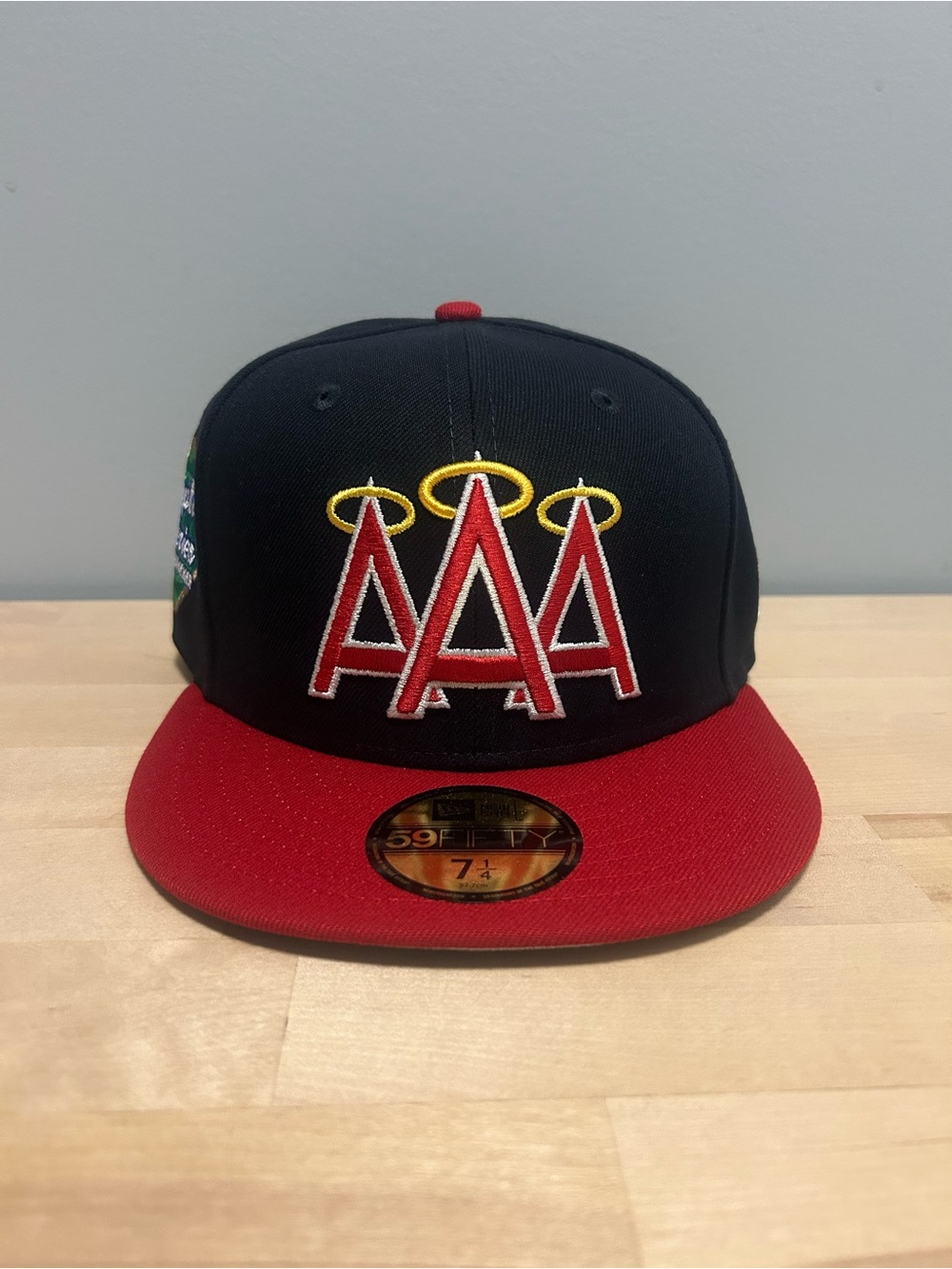 Anaheim Angels x John Geiger Misplaced Series New Era Fitted Cap Size 7 1/4 NEW